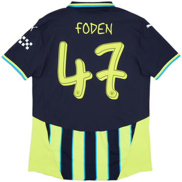 2024-25 Manchester City Authentic Away Shirt Foden #47 (XL)