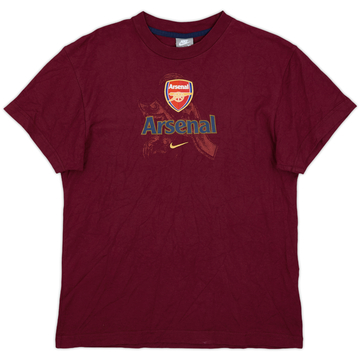 2008-09 Arsenal Nike Cotton Tee - 9/10 - (XL.Boys)