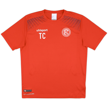 2017-18 Fortuna Dusseldorf Uhlsport Staff Issue Training Shirt TC - 9/10 - (L)