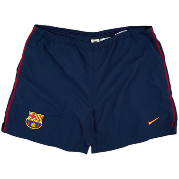 1998-99 Barcelona Home Shorts - 9/10 - (L)
