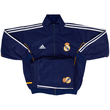 1999-00 Real Madrid adidas Full Tracksuit - 9/10 - (XL)