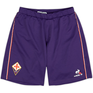 2016-17 Fiorentina Home Shorts - 3/10 - (L.Boys)
