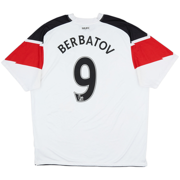 2010-12 Manchester United Away Shirt Berbatov #9 - 6/10 - (XL)