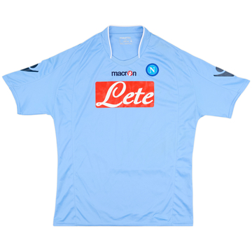 2007-08 Napoli Home Shirt - 8/10 - (L)