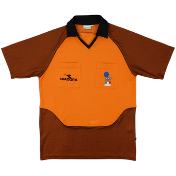 2002-03 Italy Diadora Referee Shirt - 9/10 - (XL)