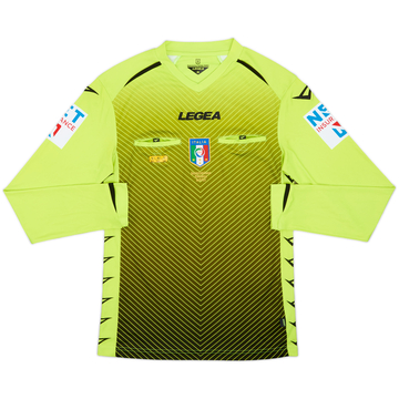 2020-21 Italy Diadora Referee L/S Shirt - 9/10 - (M)