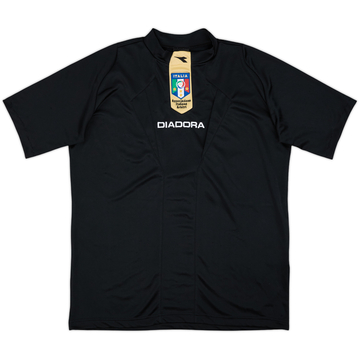 2007-08 Italy Diadora Referee Shirt - 9/10 - (M)