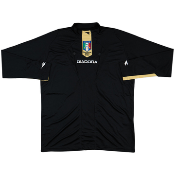 2007-08 Italy Diadora Referee L/S Shirt - 9/10 - (M)
