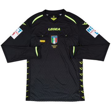 2020-21 Italy Diadora Referee L/S Shirt - 9/10 - (L)