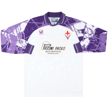 1994-95 Fiorentina Match Issue Away L/S Shirt #13