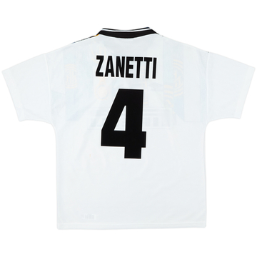 1995-96 Inter Milan Away Shirt Zanetti #4 - 6/10 - (M)