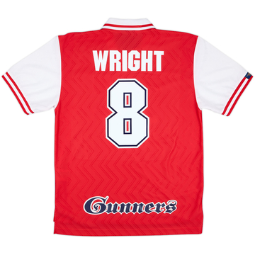 1996-98 Arsenal Home Shirt Wright #8 - 7/10 - (M)