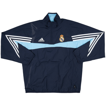 2003-04 Real Madrid adidas 1/4 Zip Drill Top - 7/10 - (L)