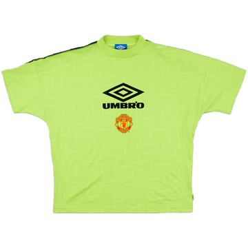 1994-96 Manchester United Umbro Training Shirt - 8/10 - (XL)