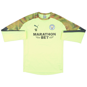 2019-20 Manchester City Player Issue Rain Shell Top #10 - 9/10 - (M)