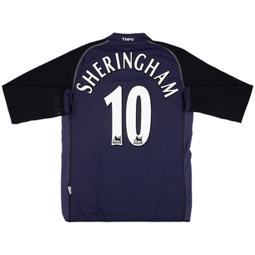 2002-03 Tottenham Away L/S Shirt Sheringham #10 - 4/10 - (XL)