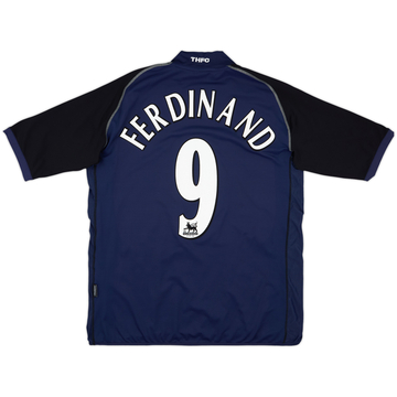 2002-03 Tottenham Away Shirt Ferdinand #9 - 7/10 - (L)