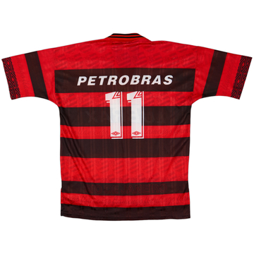 1995-96 Flamengo Centenary Home Shirt #11 - 8/10 - (L/XL)