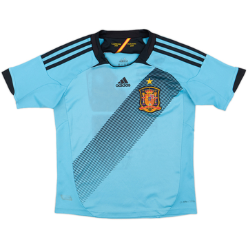 2012-14 Spain Away Shirt - 8/10 - (S.Boys)