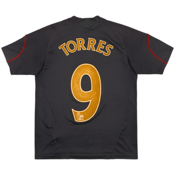 2009-10 Liverpool Away Shirt Torres #9 - 8/10 - (S.Boys)