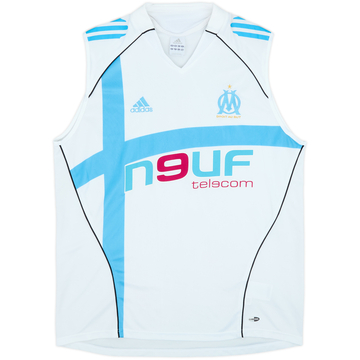 2005-06 Olympique Marseille adidas Training Vest - 9/10 - (L)