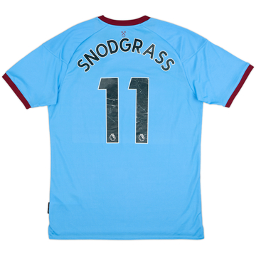2020-21 West Ham Away Shirt Snodgrass #11 - 5/10 - (L)