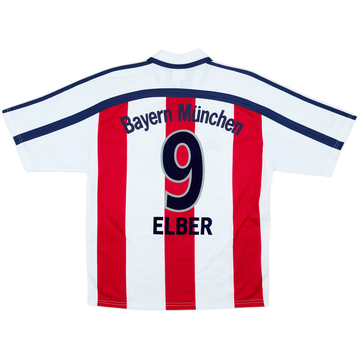2000-01 Bayern Múnich Camiseta Visitante Elber #9 - 6/10 - (M)