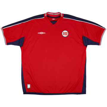 2003-04 Norway Home Shirt - 8/10 - (XXL)