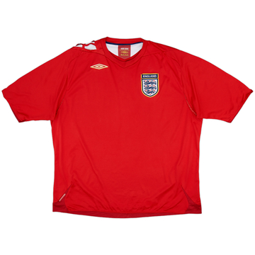 2006-08 England Away Shirt - 5/10 - (3XL)