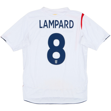 2005-07 England Home Shirt Lampard #8 - 5/10 - (L)