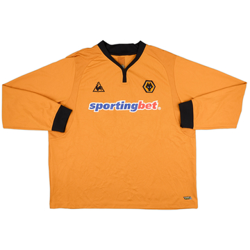 2009-10 Wolves Home L/S Shirt - 7/10 - (XXL)