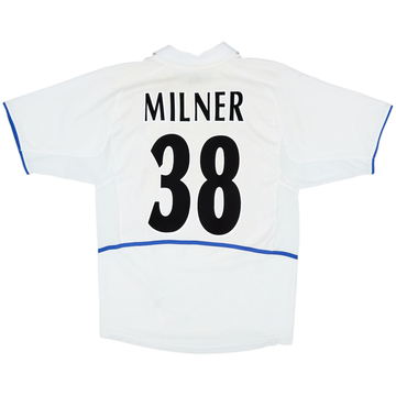 2002-03 Leeds United Home Shirt Milner #38 - 6/10 - (S)