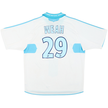 2000-01 Olympique Marseille Home Shirt Weah #29 - 6/10 - (L)