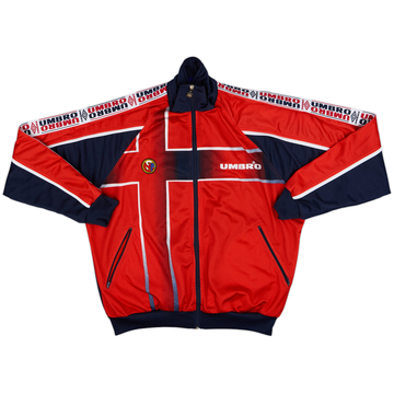 1997-98 Norway Umbro Track Jacket - 9/10 - (L)