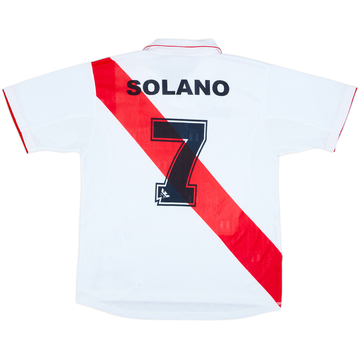 2002 Peru Home Shirt Solano #7 - 9/10 - (L)