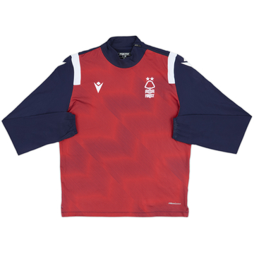 2021-22 Nottingham Forest Macron 1/4 Zip Drill Top - 8/10 - (XS)