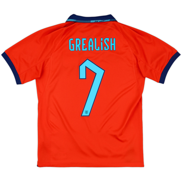 2022-23 England Away Shirt Grealish #7 - 10/10 - (S)