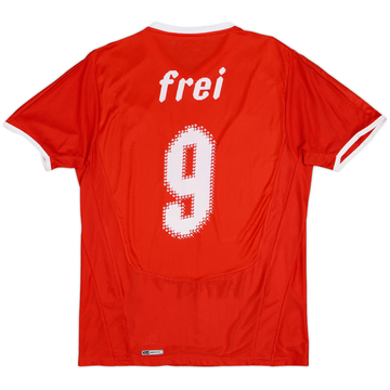 2008-10 Switzerland Home Shirt Frei #9 - 8/10 - (S)