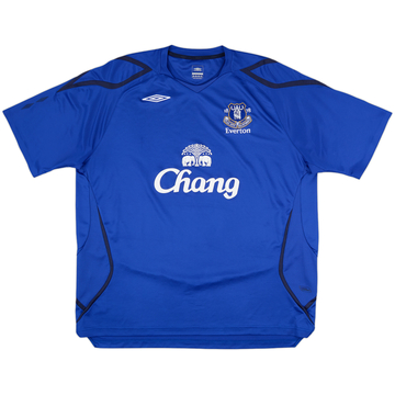 2007-08 Everton Umbro Training Shirt - 8/10 - (3XL)