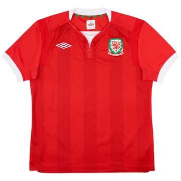 2011-12 Wales Home Shirt - 9/10 - (M)