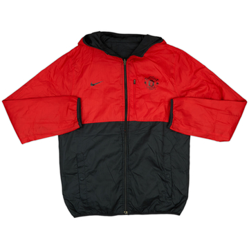 2010-11 Manchester United Nike Reversible Padded Bench Coat - 8/10 - (L)