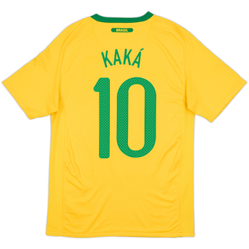 2010-11 Brazil Home Shirt Kaka #10 - 8/10 - (S)