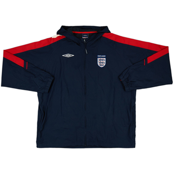 2007-09 England Umbro Hooded Rain Jacket - 10/10 - (XXL)