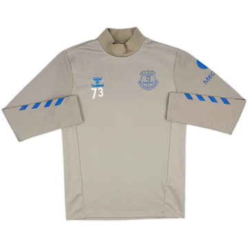 2020-21 Everton Hummel Player Issue Drill Top #73 - 8/10 - (S)