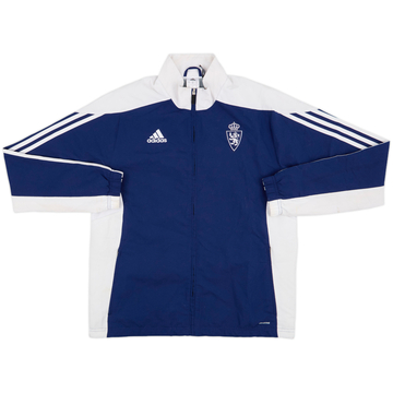 2016-17 Real Zaragoza adidas Track Jacket - 7/10 - (M)