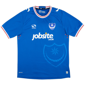 2017-18 Portsmouth Home Shirt - 6/10 - (L)