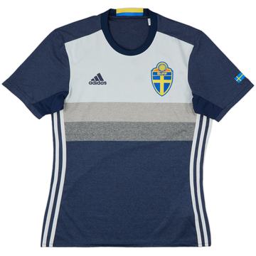 2016-17 Sweden Away Shirt - 8/10 - (Women's L)