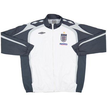 2007-09 England Umbro Track Jacket - 8/10 - (XXL)