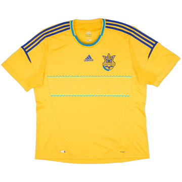 2011-13 Ukraine Home Shirt - 10/10 - (XXL)