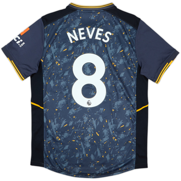 2021-22 Wolves Away Shirt Neves #8 - 8/10 - (M)